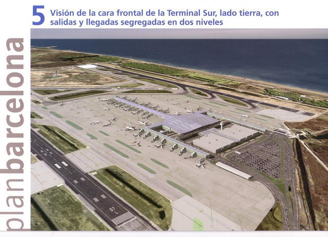 Imagen clave 5 de la ampliación del aeropuerto del Prat publicada por AENA